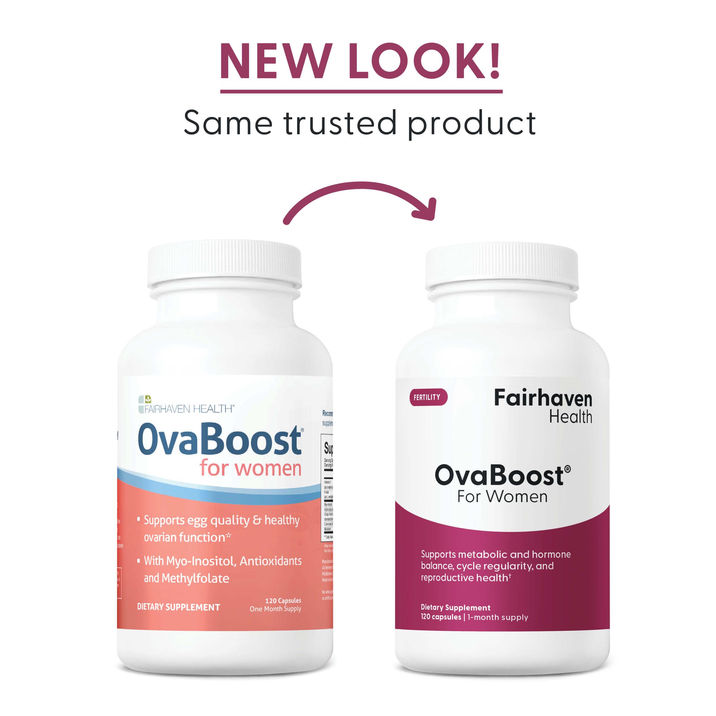 Fairhaven Health OvaBoost sello de certificación y pruebas de calidad