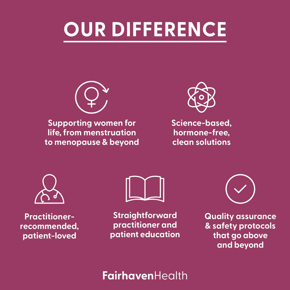 Fairhaven Health OvaBoost cápsula junto a moneda para escala
