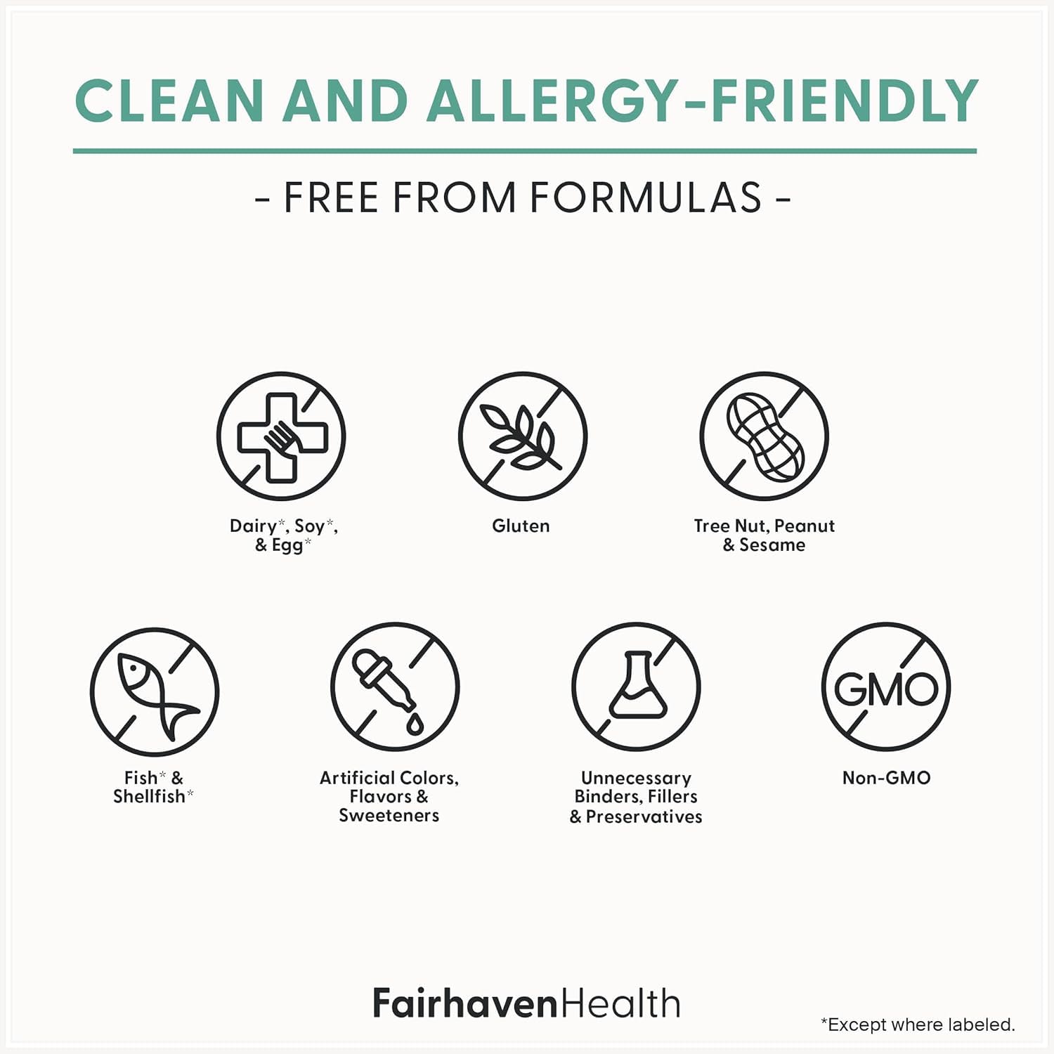 Fairhaven Health etiqueta nutricional MotilityBoost información clara