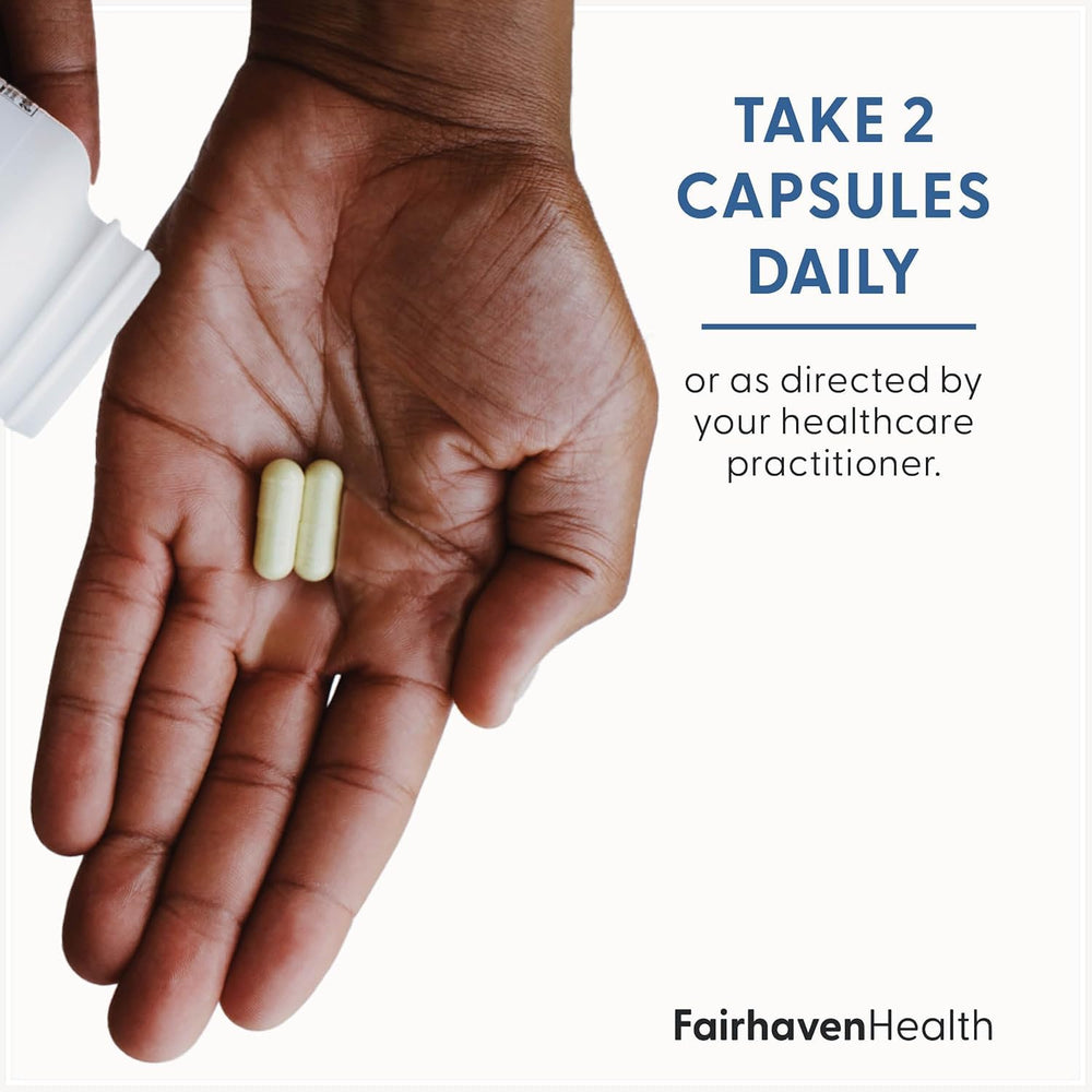 Fairhaven Health selección de ingredientes clave L‑carnitina CoQ10 B12