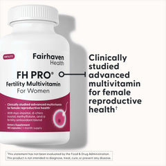 Fairhaven Health primer plano de cápsulas que ilustra textura y pureza