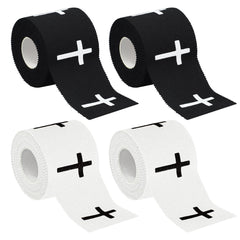 Fairooth imagen frontal del pack de 4 cintas con cruz muestra diseño y cantidad