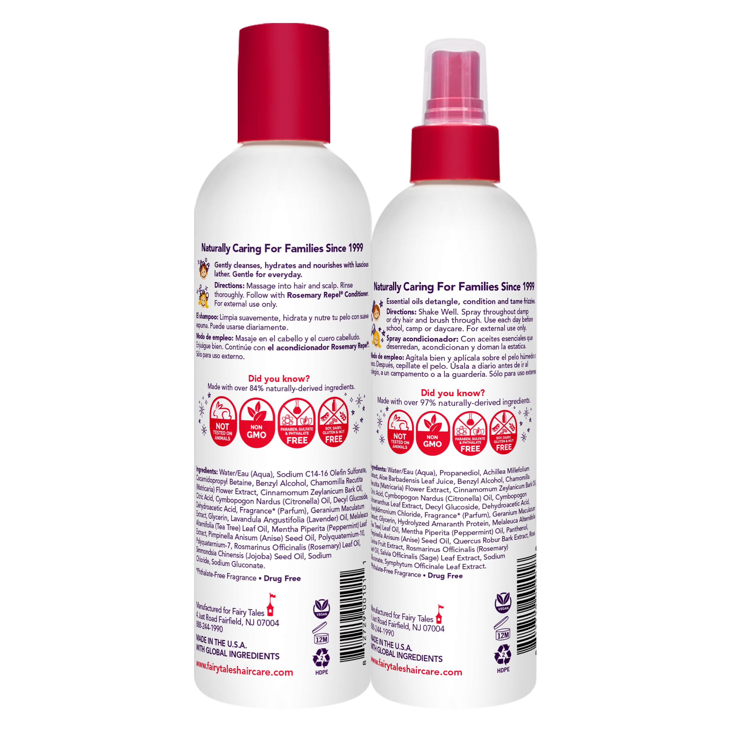 Fairy Tales primer plano de textura del líquido que hidrata el cabello
