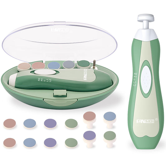 Fansidi trimmer frontal forest green mostrando diseño compacto y seguridad