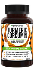 FarmHaven frasco frontal mostrando etiqueta clara y beneficios