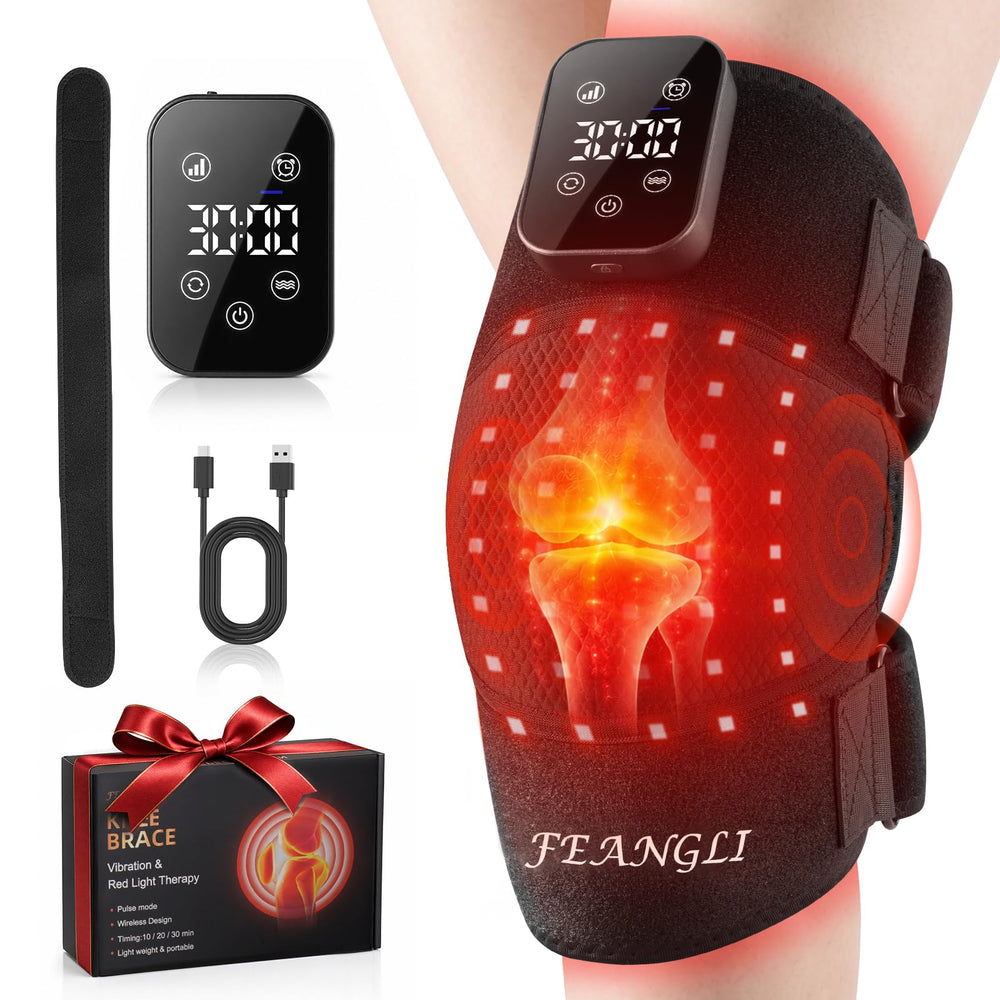 feangli rodillera frontal mostrando diseño y cobertura para rodilla, comodidad instantánea