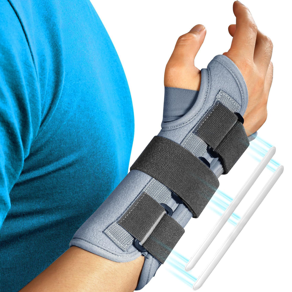 FEATOL vista frontal del empaque que muestra soporte de muñeca y talla M/L