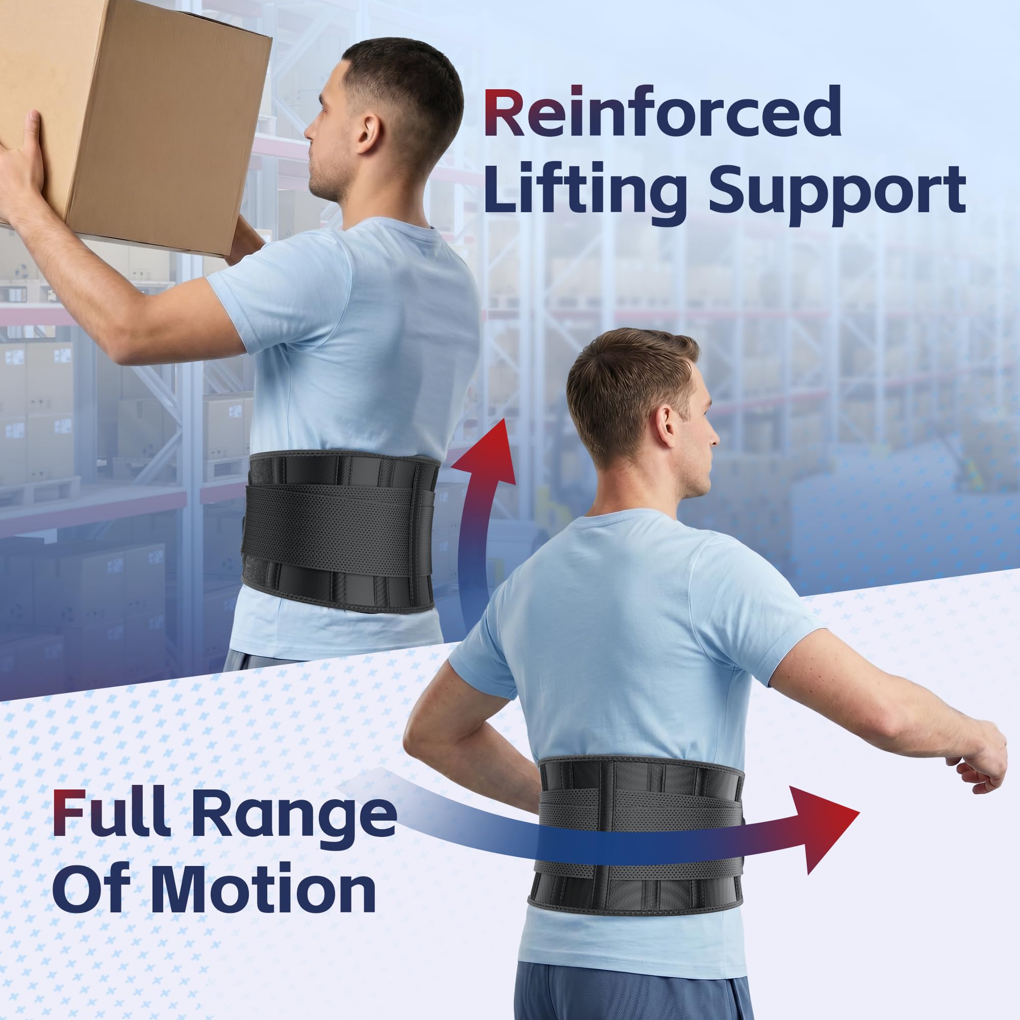 FEATOL pad lumbar extraíble listo para lavado y mantenimiento