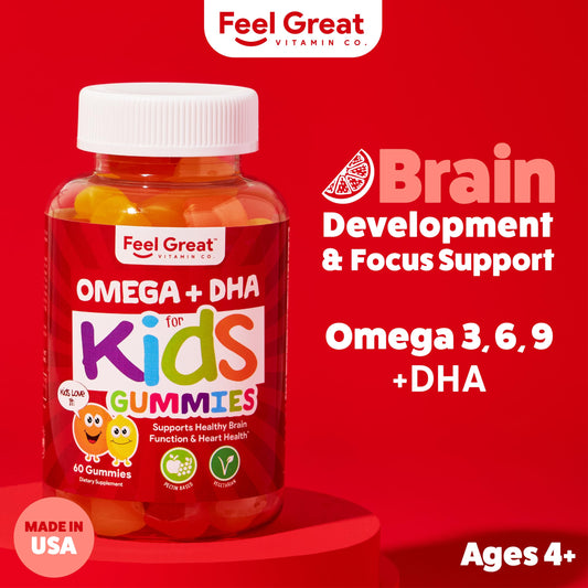 Feel Great Vitamin Company primer plano textura blanda y apetecible