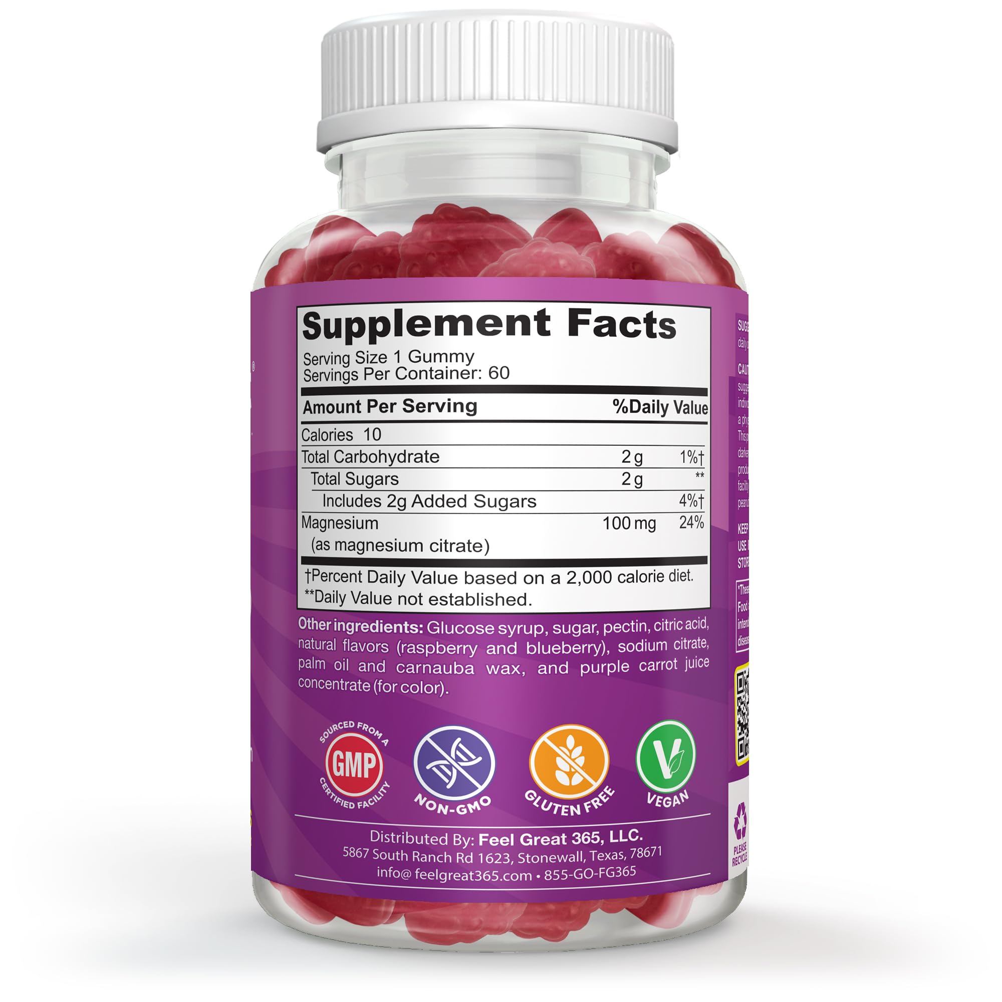 Feel Great gominolas junto a rutina nocturna para facilitar toma