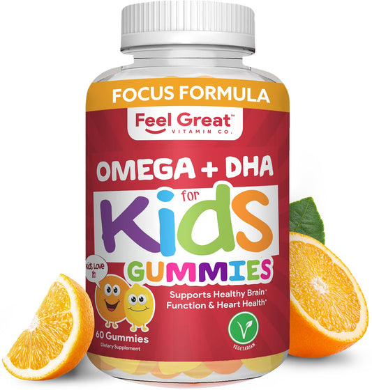 Feel Great Vitamin Company bote frontal visible beneficios claros