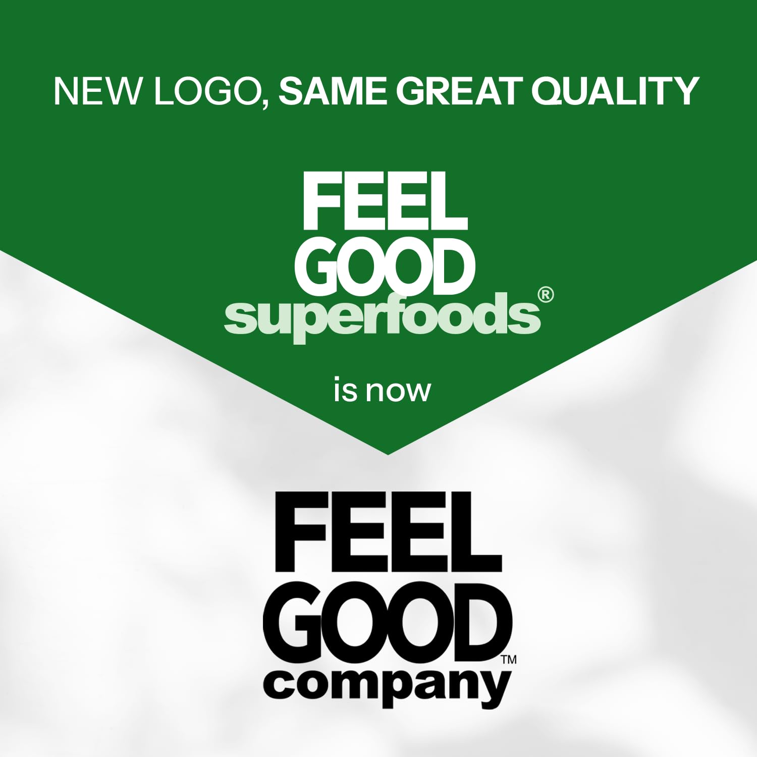 FeelGood empaque lateral con tabla nutricional y dosis recomendada visible