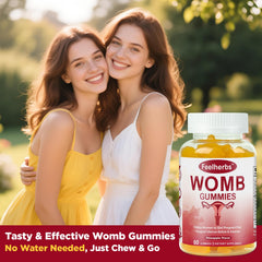 Gominolas Feelherbs junto a una mujer en la rutina diaria, apoyo fácil