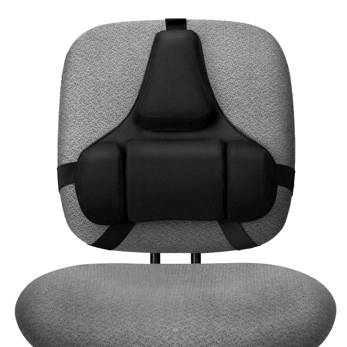 Fellowes respaldo frontal mostrando diseño ergonómico y confort