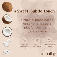 Femallay textura fundida de la melt mostrando aceite nutritivo y suavidad