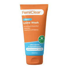 FemiClear envase frontal mostrando la etiqueta clara y beneficios
