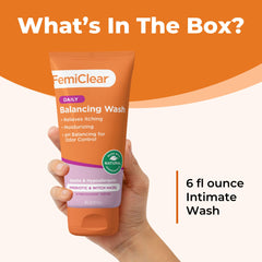 FemiClear enfoque en ingredientes prebióticos que ayudan a equilibrar