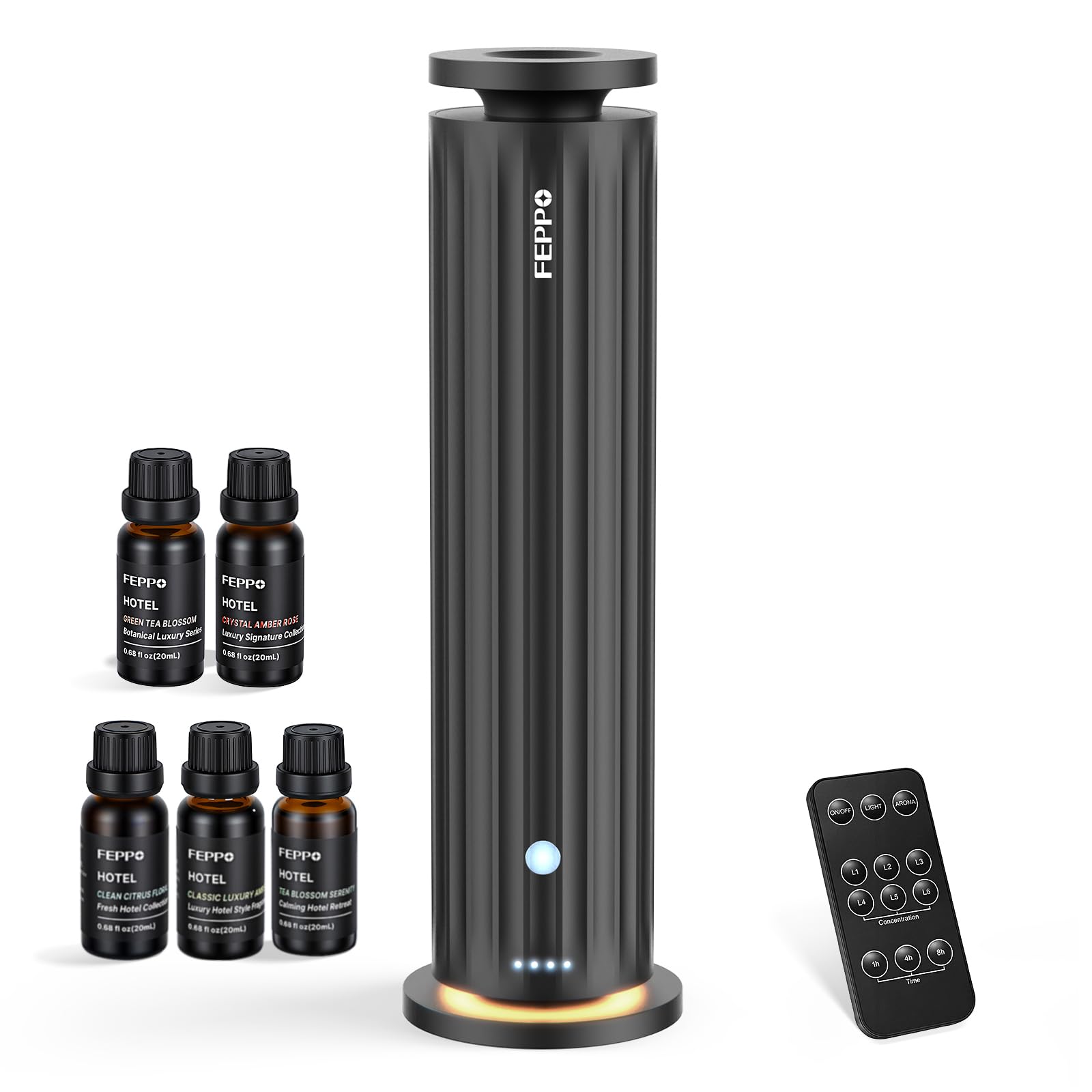 FEPPO difusor sin agua vista frontal elegante y compacto mejora ambientes
