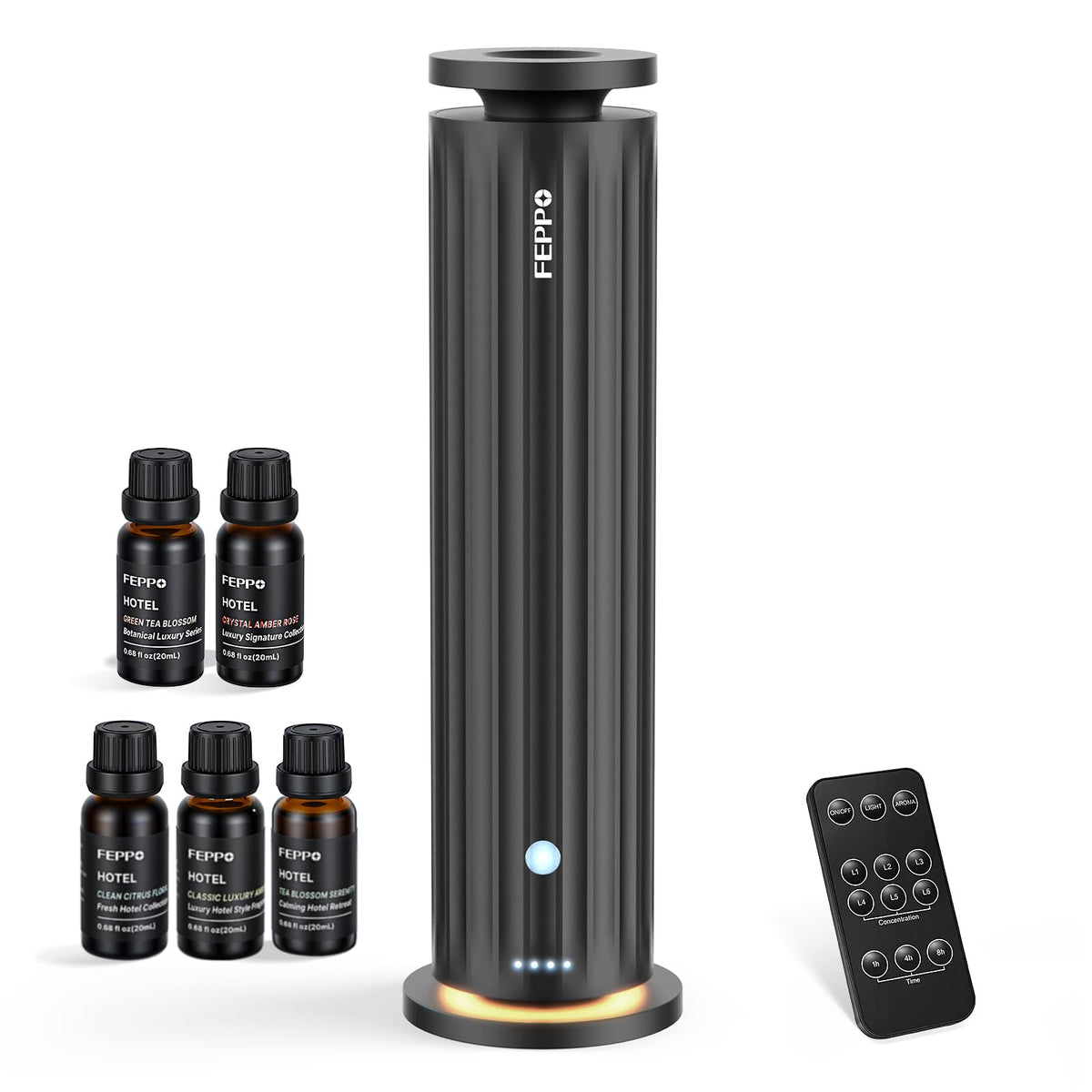 FEPPO difusor sin agua vista frontal elegante y compacto mejora ambientes