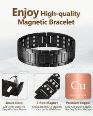 Feraco pulsera combinada con ropa casual demostrando versatilidad