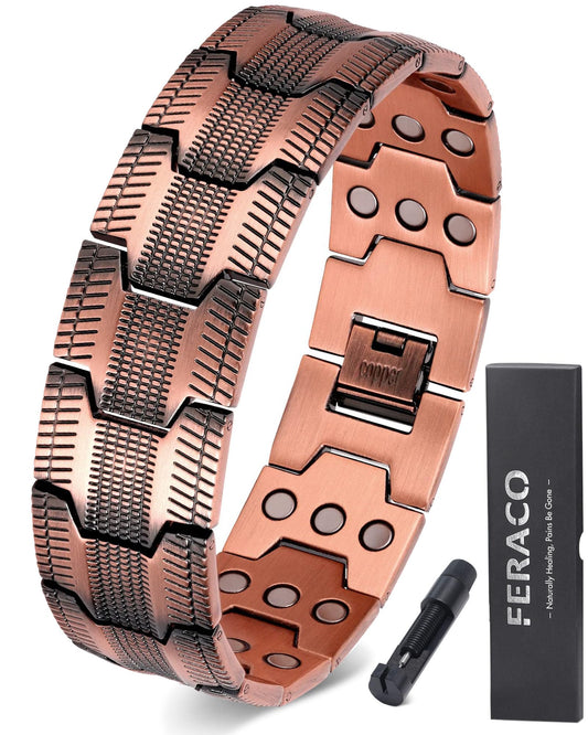 Feraco pulsera en caja de presentación mostrando elegancia y preparación para regalo