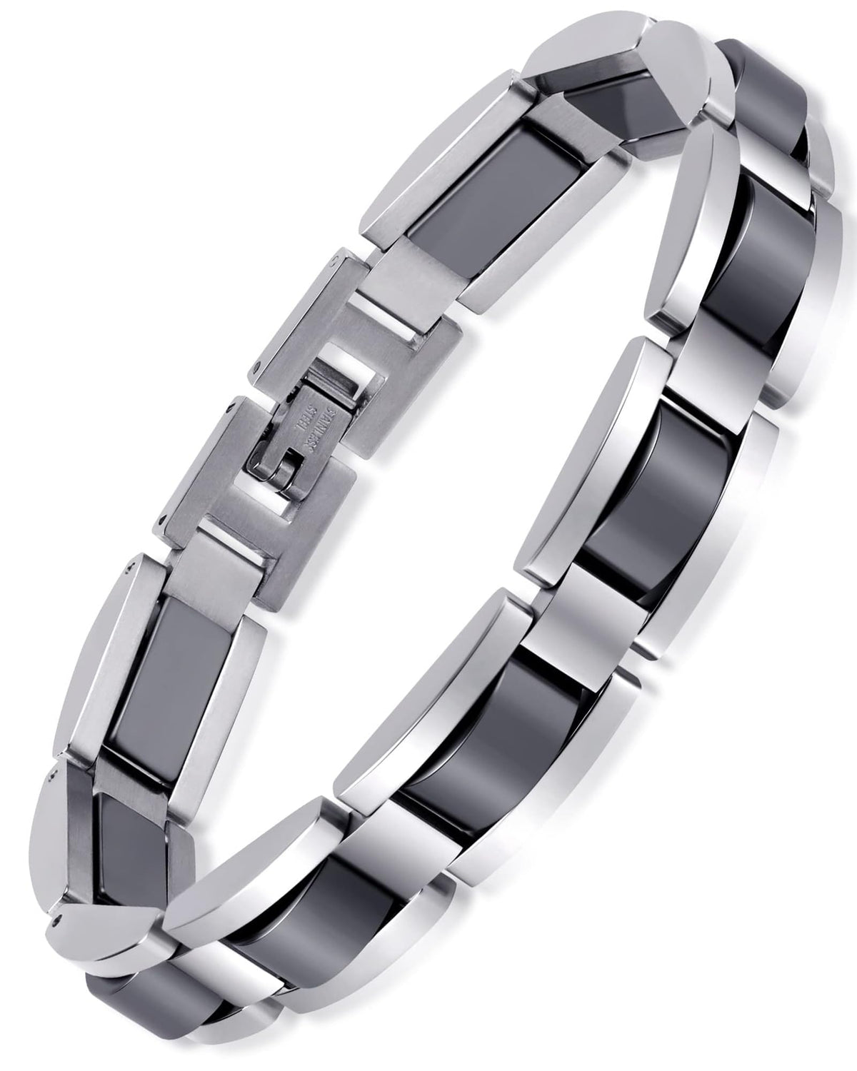 Feraco pulsera frontal en caja elegante mostrando acabado duradero