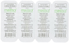 Ferndale Mastisol primer plano del vial con aplicador y control de dosis