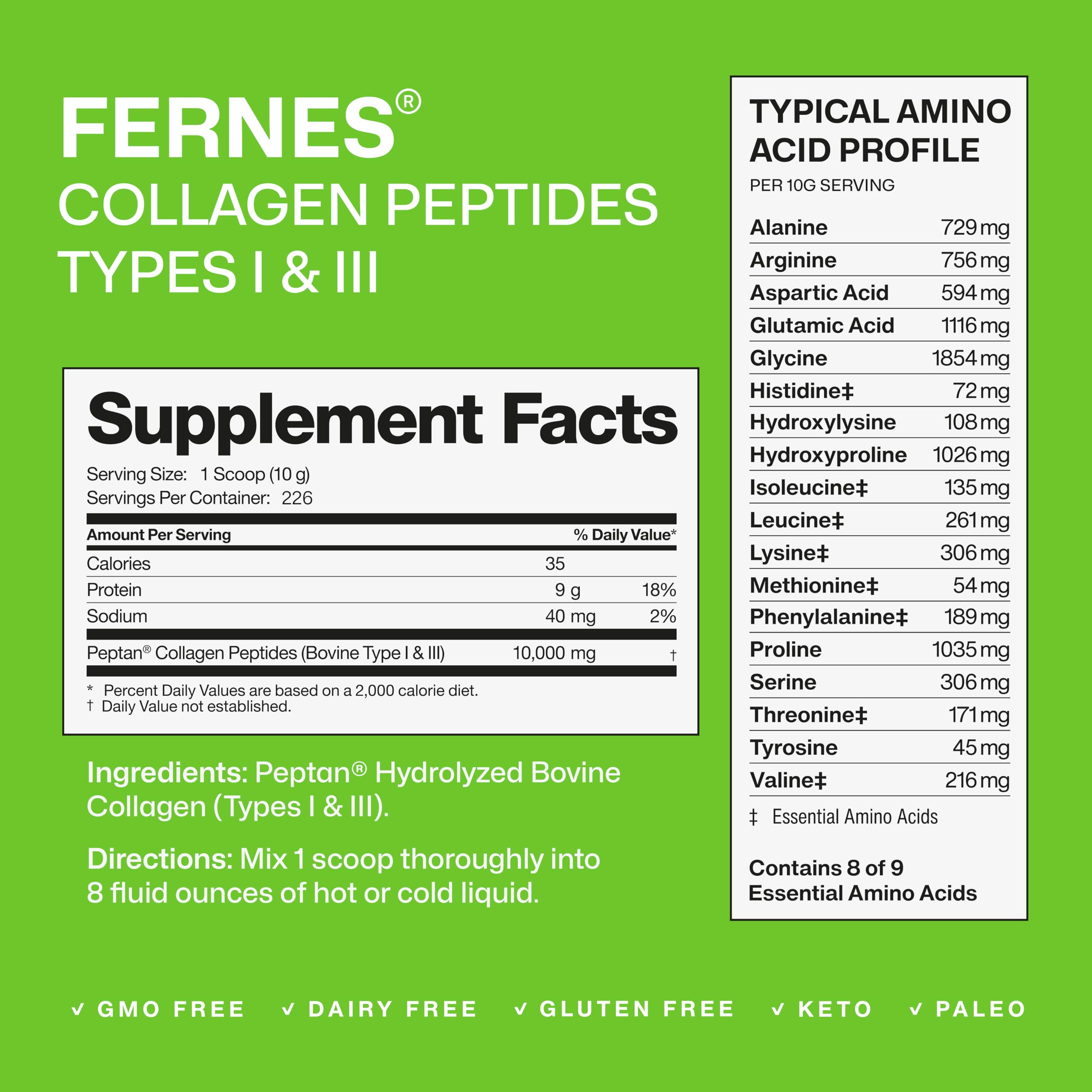 Fernes cucharada medidora con polvo para dosis precisa y cómoda