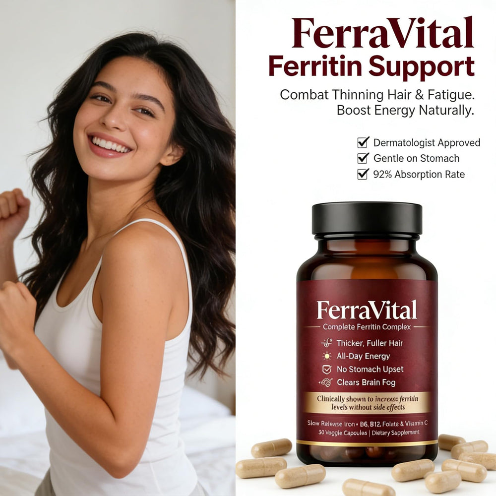 FerraVital etiqueta con información nutricional y beneficios visibles