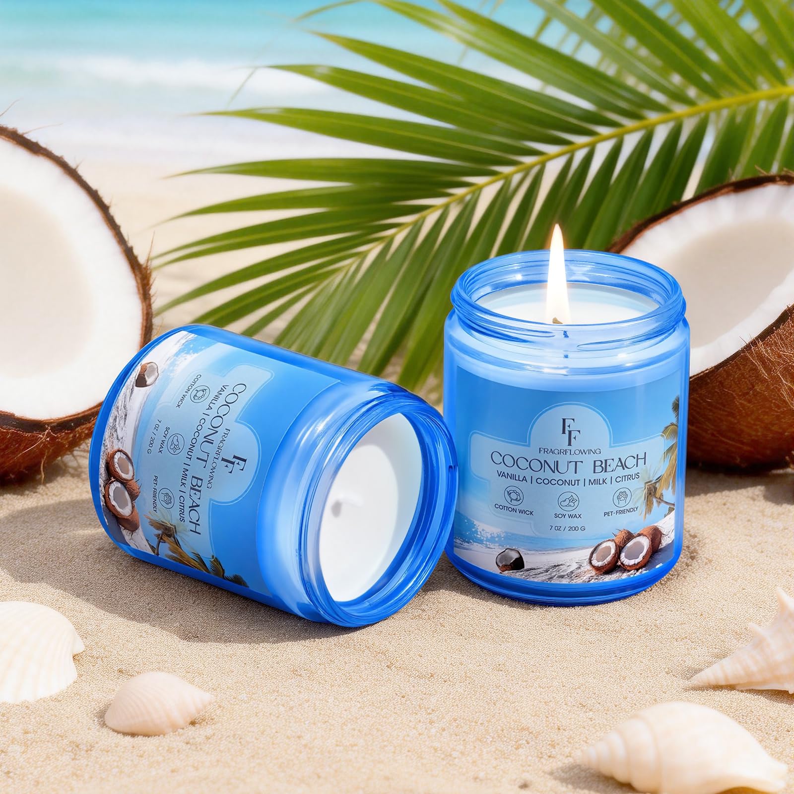 FF FRAGRFLOWING tarro reutilizado como joyero promoviendo sostenibilidad