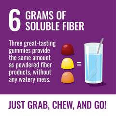 Etiqueta nutricional de Fiber Advance con ingredientes y beneficios claros