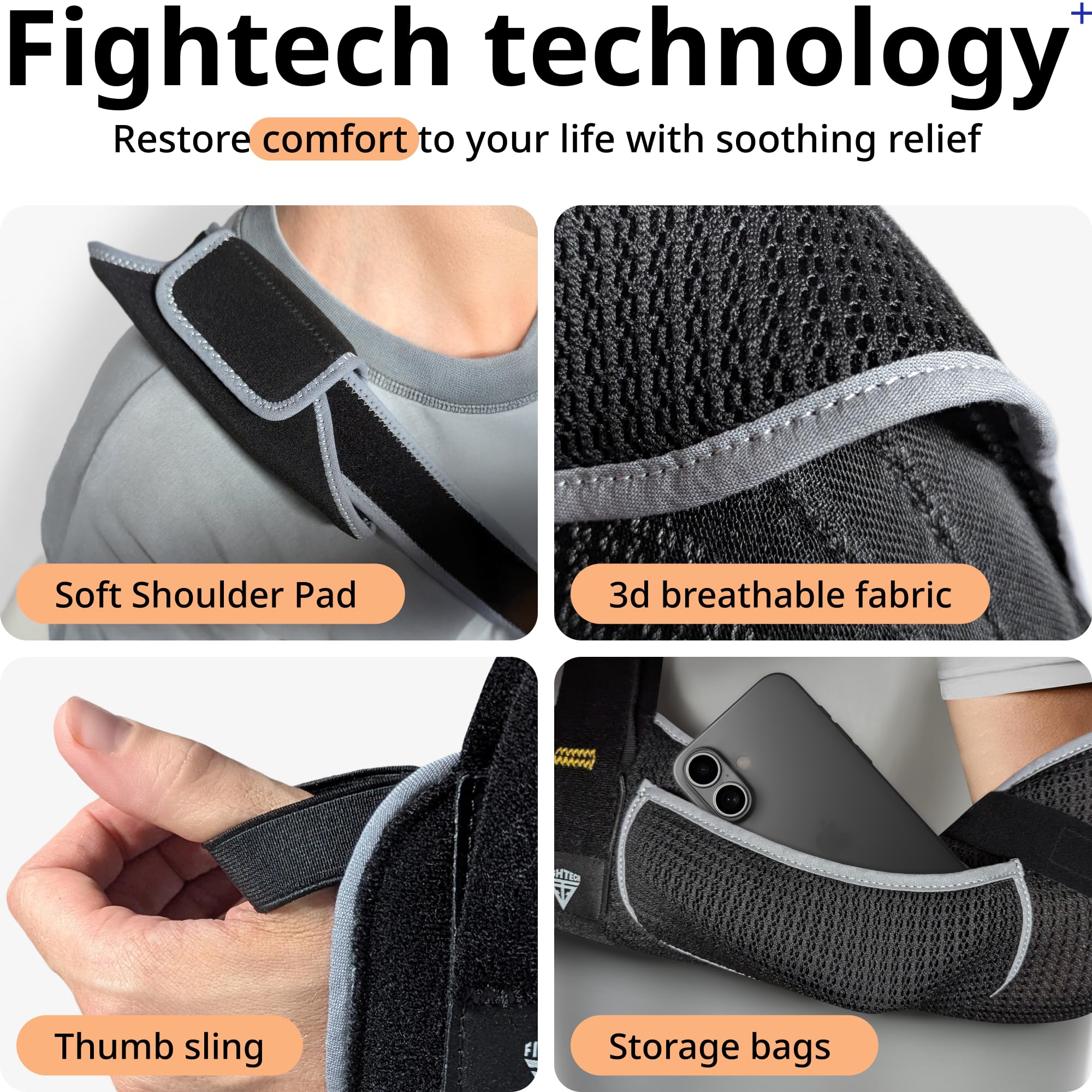 FIGHTECH correa acolchada que reduce presión en cuello y aumenta comodidad