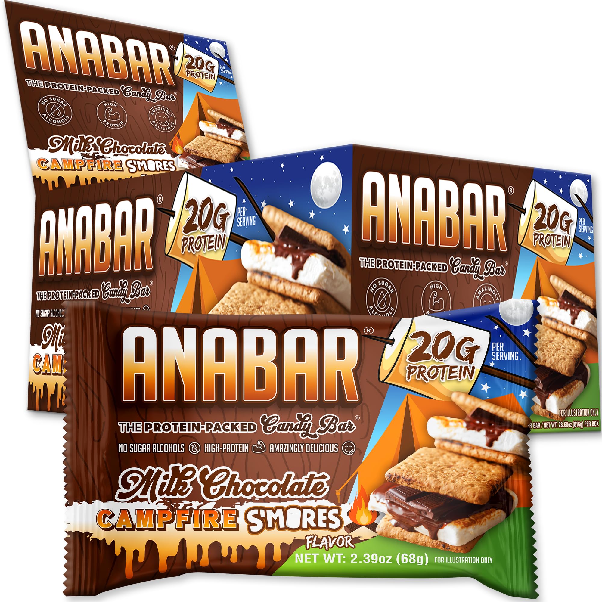 FINAL BOSS ANABAR caja frontal mostrando 12 barras, ideal para stock y conveniencia