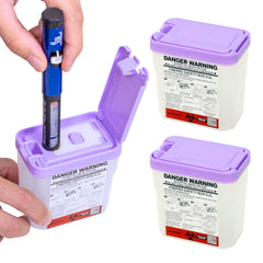 FinePro contenedor frontal 0.2L mostrando diseño compacto y seguridad