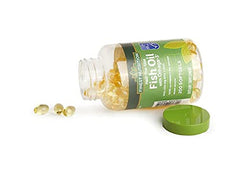 Finest Nutrition cápsula junto a un plato sugerido, muestra uso con comida