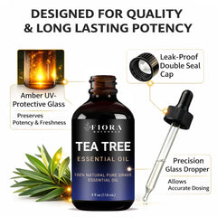 Fiora Naturals botella en baño creando ambiente de bienestar