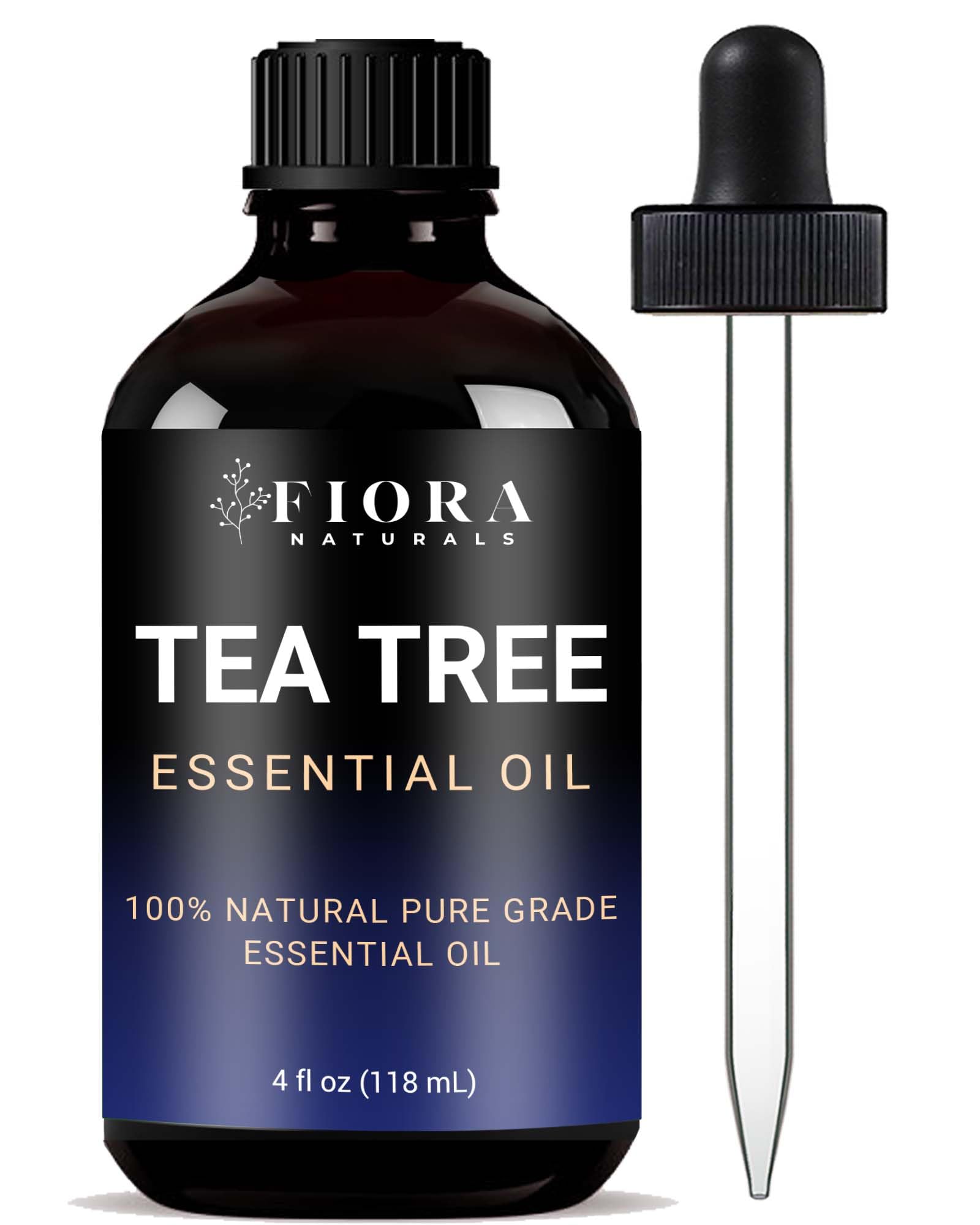 Fiora Naturals frasco frontal mostrando etiqueta clara y volumen