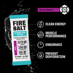 Fire Science Nutrition sobre abierto con polvo mostrando textura fina y mezcla fácil