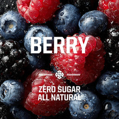 Fire Science Nutrition bebida Berry en vaso mostrando color y claridad refrescante