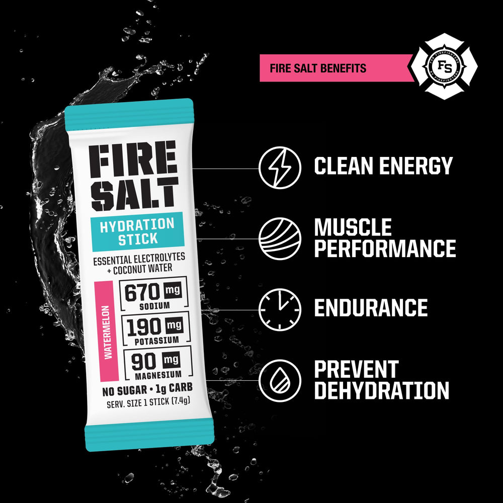 Fire Science Nutrition sobres Fire Salt Watermelon listos para uso portátil