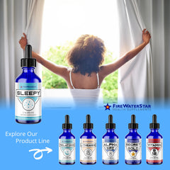 FIREWATERSTAR FWS Sleepy en contexto nocturno para ambiente de relajación