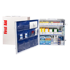First Aid Only armario metálico 90575 vista frontal, accesibilidad rápida