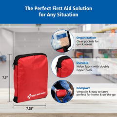 First Aid Only compresa fría y crema para quemaduras como respuesta inicial