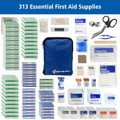 First Aid Only bolsillos transparentes del estuche para encontrar suministros rápido