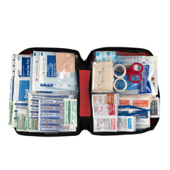 First Aid Only estuche frontal compacto y resistente para almacenamiento seguro