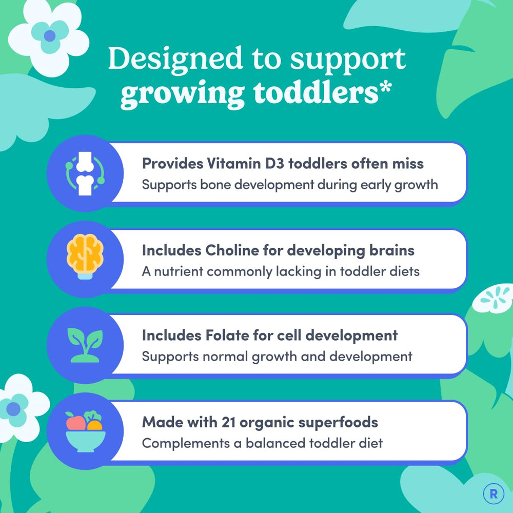 Etiqueta de FIRST DAY mostrando vitaminas y 21 superalimentos, transparencia de ingredientes