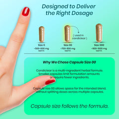 FIRSTORGANIC caja abierta con cápsulas para visualizar contenido
