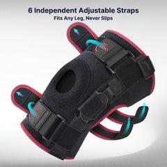 Fit Geno cierre velcro ajustable asegurando la compresión personalizada y firmeza