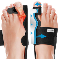 Fit Geno frontal del corrector mostrando diseño ajustable y confort