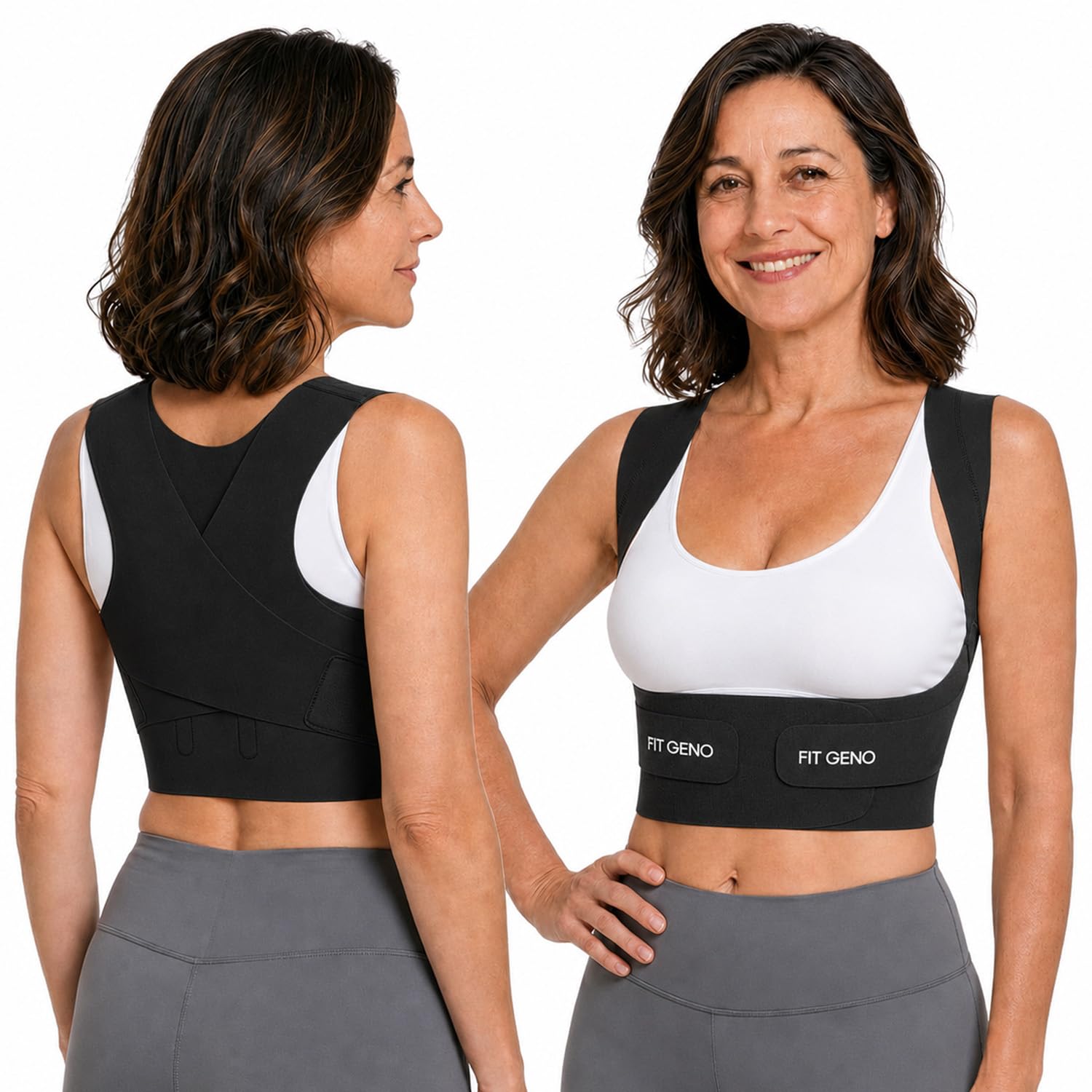 Fit Geno corrección frontal visible y ajuste cómodo